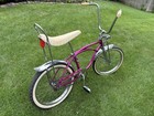 Original Unrestored Violet 1965 Schwinn J37 Stingray Super Deluxe Chicago Made