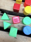 Lot Vintage 1977 Fisher Price   414 Shape Sorter Replacement Baby s First Blocks