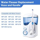 Replacement Hose And Handle Parts Compatible With Waterpik Water Flosser Wp10   