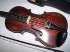 Vintage  Violin With Case And Bow Unknown Maker From Estate