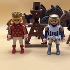 Playmobil Medieval King Knight Horses Lot Medieval Castle Figures Parts