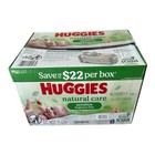 Huggies Natural Care Sensitive Fragrance Free Baby Wipes 16 Flip Packs 1024count