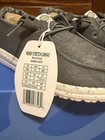 Hey Dude Wendy Stretch Canvas Women   s Slip-on Shoes Dark Gray Us 5 Lightweight