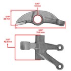 Caltric Exhaust Intake Valve Rocker Arm For Honda Sportrax 300 Trx300ex 87-1992