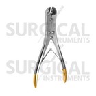 T c Pin   Wire Cutter Orthopedic Surgical 8 5  Angled Curved German Grade