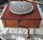 Hohner Harmonica Antique Pyramid Store Display Base   Handle Working 