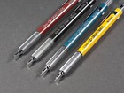 Vintage Set Of 4  Alvin Draft matic Mechanical Pencils  Drafting  03  05  07  09