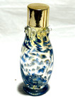 Vintage Lot 3 Blown Cut Glass Miniature Perfume Bottle 2 Art Glass 1 Cut Glass