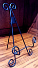 Black Metal Stand 11 5x7x7 Art-picture-book-plate Holder Display Easel       K26