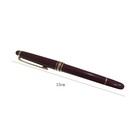 New Montblanc Meisterstuck Burgundy 164r Red Classique Gold Trim Ballpoint Pen