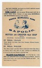 Black Americana Sapolio Soap Trade Card