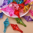 100pcs lot 18 46mm Hanging Pendant Diamond Drop Chandelier Acrylic Crystal Bead