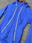 Lululemon Run Essentials Jacket Blue Long Sleeve Record Wind Breaker Size 6