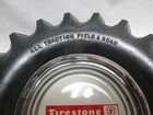 Firestone Tractor Tire Ashtray - Very Nice - 6 1 4  Wide