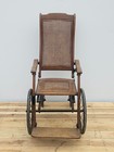 No Shipping    Antique Wooden Wheelchair   local Pick Up  Delivery Only  
