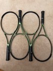 Used Wilson Blade 98 V8 18x20 Tennis Racquet  grip 4 3 8  - New Bumper Guard