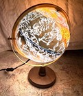 Illuminated Constellation World Globe