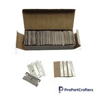 100pcs Razor Blades Single Edge Extra Sharp Heat Treated Safety Knife Scrapers