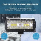 7  led 2400w Work Light Bar Flood Spot Combo Fog Lamp Offroad Driving Truck Us