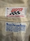 Vintage White 80s Worth Racing Suit-coveralls Fire Suit Porsche Size Xl