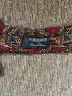 Vintage- Silk Black Bow Tie With Suspenders And Ascot  -adjustable