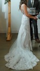 Essense Of Australia D3153 Bridal Gown Size 10 Altered Lace Wedding Dress