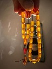 Amber Style Prayer Beads Tasbih 33 Beads 26g Translucent Misbaha Islamic