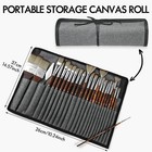 25 Pieces Paint Brush Set  Artist Professional Series  Synthetic Acrylic Paint B