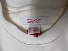 Esprit Crewneck Sweatshirt Size Large White Cream Retro Logo New With Tag Costco