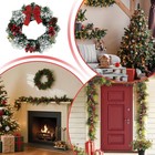Christmas Wreath For Front Door Home Decoration Artificial Christmas Door Wreath