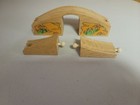 Brio Wooden Railway Vintage Scenic 3 Piece Viaduct Bridge Tunnel Sweden