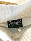 Vtg Jantzen Swim Trunks Mens 34 1970s Made Usa Short Surf Shorts Baby Blue Lined