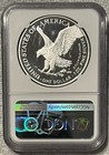 2021 S Silver Eagle Ngc Pf-70 Ultra Cameo Eagle Landing T-2 Limited Edition Set
