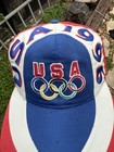 Vintage Usa Olympic Games Hat 1996 Arch Olympic Rings Logo Snapback Olympic Cap