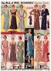 Vtg Rare 1931 Spring Sears Catalog Page Ad Age 7-14 Fashions Vintage Original
