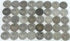 40 Coin Barber Quarter Lot 90  Silver Cull Slick  10 Face Liberty Roll K