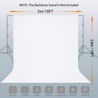 12x10ft White Photo Backdrop 100  Polyester Photography Studio Background