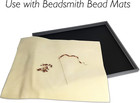 The Beadsmith Bead Mat Tray     Portable Workstation     11 5    X 14 5    X 0 5        Ligh