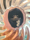Vintage Fb Rogers Silver Co  Silver Plate Scallop Design Footed Serving Tray 