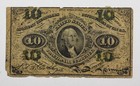 Fr 1255 10 Ten Cents Third Issue Fractional Currency Note