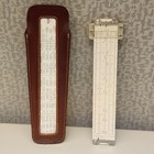 Pickett Us Air Force Aerial Photo Slide Rule Type A-2 Model N700-t With Sheath