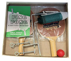 Vintage 1959 Parker Brothers Ping Pong Table Tennis Complete Set