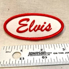 Elvis Presley Patch Vintage Sew iron-on Embroidered 3 In  New