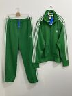 Adidas Originals Adicolor Classics Firebird Tracksuit Green White Size M