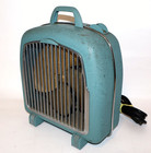 Vintage Art Deco Mimar Comfortair In Turquoise Blue  Fan Or Heater