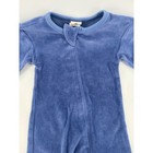 Kate Quinn Organic Cotton Footed Sleeper 3-6m Blue Long Sleeve Pajamas