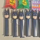 Vintage Batman Black  blue Pez Dispenser Dc Comics Made In Slovenia  Lot Of 12