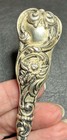 Antique 1887 Sterling Signed Art Nouveau Ornate Letter Opener