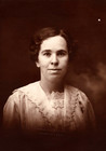 Vintage Photo Old Antique Studio Picture Image Lady Girl Woman White Lace Dress
