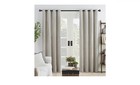 Loptg Curtain Rods For Windows 36 To 120 Inch Black walnut 